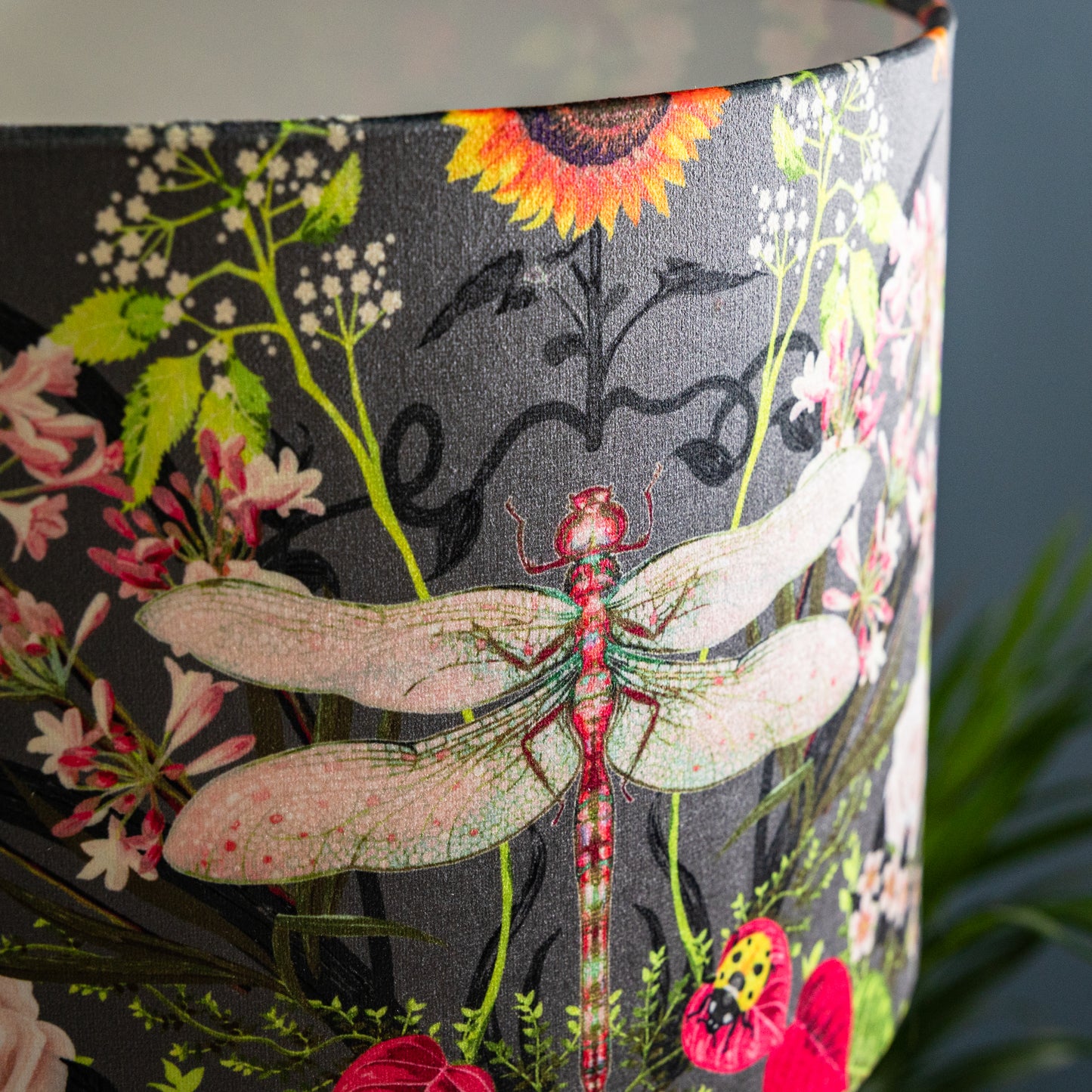 Garden Treasures in Steel - 40cm Drum Lampshade